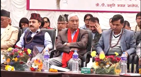 सबै वर्ग, क्षेत्र, समुदायको अधिकार सुनिश्चित गर्न कांग्रेस प्रतिबद्ध छः देउवा
